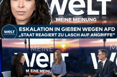 💥 Personne ne s’y attendait! Die Wahrheit éclate au grand jour: Die schockierende „Malédiction“ der linken Gewalt gegen die AfD-Jugend in Gießen! Diese Analyse demontiert die Staatsmacht: “Der Staat reagiert zu lasch auf Angriffe.” Die gnadenlose Kritik agaciert zutiefst und enthüllt, dass die politische Neutralität längst verschwunden ist. Es ist schwierig zu glauben, aber es ist wahr: Die Untätigkeit der Behörden ist skandalös! Welches explosive, bisher verschwiegene Detail zum Versagen der Polizei zwang den Autor zu dieser wütenden Abrechnung? Alle Details zur Kritik sind in den Kommentaren! Lesen Sie sofort weiter! 👇