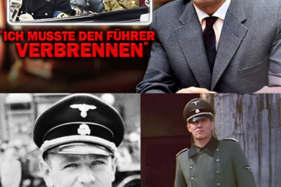 Der Mann, der Hitler verbrannte: Erich Kempka enthüllt die verstörenden Geheimnisse der letzten Stunden im Führerbunker