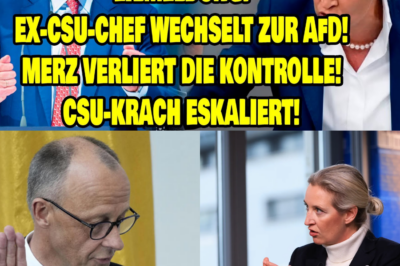 Politisches Erdbeben in Bayern: Ex-CSU-Chef bricht mit der Union und wechselt zur AfD – Merz und Söder vor dem Kontrollverlust?