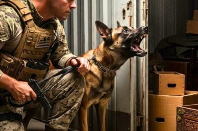 His K9 Wouldn’t Stop Barking at the Storage Unit — What Navy SEAL Found Inside Stunned Him