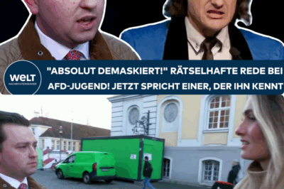 💥 C’est difficile à croire, mais c’est vrai! Die Wahrheit éclate au grand jour: Die rätselhafte Rede des AfD-Jugend-Sprechers wurde zur „Malédiction“! Ein Insider demontiert ihn mit der schockierenden Aussage: „Absolut demaskiert!“ Personne ne s’y attendait! Der Mann, der ihn kennt, enthüllt jetzt das dunkle, bisher verschwiegene Geheimnis. Diese emotionale Enthüllung agaciert zutiefst und stellt seine gesamte politische Karriere in Frage. Welches explosive, unbekannte Detail aus seiner Vergangenheit musste der Insider in Gießen widerwillig aussprechen? Alle Details zum schockierenden Verrat sind in den Kommentaren! Lesen Sie sofort weiter! 👇