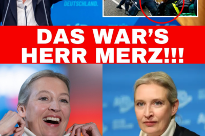 “Staatlich geförderter Straßenterror”: Alice Weidel rechnet nach Gießen-Eskalation mit Regierung und “linkem Mob” ab – Schwere Vorwürfe gegen SPD und Grüne