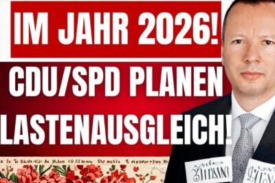 KRALL: LASTENAUSGLEICH kommt! – CDU/SPD planen Enteignung der Bürger 2026!