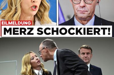 DEMOKRATIE AM LIMIT: „Entlarvt“ vor laufenden Kameras? Meloni gegen Merz – Ein Skandal, der Deutschland spaltet und die Frage nach Zensur neu entfacht