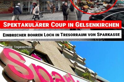 Bankraub in Gelsenkirchen durch Loch in Tresorraum: Kunden verzweifelt