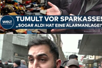 GELSENKIRCHEN: Nach spektakulärem Raub! Tumult vor Sparkasse! – „Das haben die nicht mitgekriegt?!“