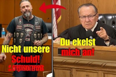 Brutale Motorrad Gang rammt WWII deaktiviert Veteranen des Urteil von Richter Caprio schockiert alle