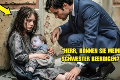 Straßenmädchen fleht: „Begrabt meine Schwester“ – die Reaktion des Witwers schockiert!