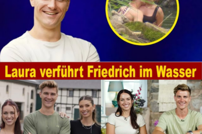 „Bauer sucht Frau“: Plötzliche 180°-Wende im kühlen Nass – Friedrich und Laura versinken im Liebesglück nach heißem Kuss im See
