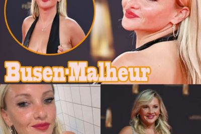 Chaos am Dekolleté: Die Stunde der Wahrheit auf dem roten Teppich – Warum Evelyn Burdecki beim Deutschen Fernsehpreis fast blank zog