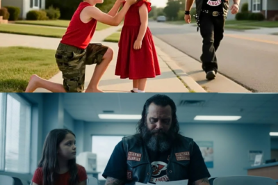 30 Sekunden, die sechs Jahre Stille beendeten: Wie ein obdachloser Junge die taube Tochter eines Biker-Präsidenten rettete – und was danach geschah