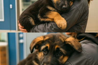 Die letzte Umarmung: Wie ein todgeweihter Schäferhund-Welpe den Tierarzt stoppte und eine tödliche Fehldiagnose entlarvte
