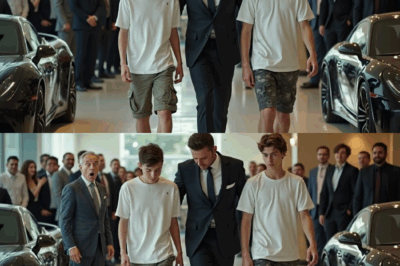 Millionen-Lektion in Arroganz: Der Tag, an dem zwei Teenager und zwei Rolls-Royce die Regeln im Luxus-Autohaus neu schrieben