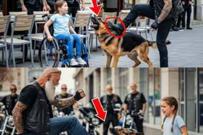 Die K9-Offenbarung: Wie ein Schäferhund die dunkle Vergangenheit eines Bikers ans Licht brachte und eine verlorene Seele erlöste