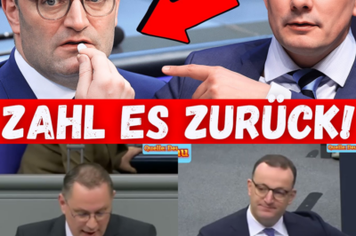 3,5 Milliarden-Beben im Bundestag: Tino Chrupalla zwingt Jens Spahn zum Zusammenbruch – “Zahl es ZURÜCK!”