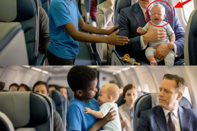 Der stille Retter aus der Economy: Wie ein armer Mathe-Prodigy das weinende Baby des First-Class-Milliardärs beruhigte – und sein Leben neu schrieb