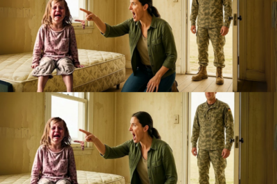 Soldat kehrt heim, hört seine Tochter schreien – was er sieht, lässt ihn zusammenbrechen._d
