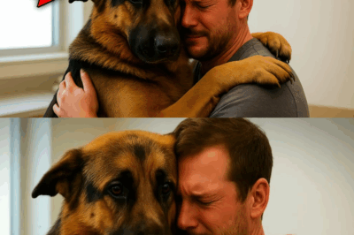 Sterbender Hund umarmt sein Herrchen – Dann entdeckt die Tierärztin etwas und stoppt alles!!!….