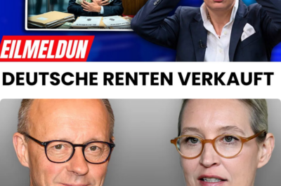 SCHOCKWELLE IN BERLIN‼️ Friedrich Merz im Zentrum eines explosiven BLACKROCK-SKANDALS – geheime Dokumente tauchen plötzlich auf, die angeblich beweisen sollen, dass deutsche Rentengelder über Jahre hinweg in US-Fonds umgeleitet wurden, während die CDU schweigt und Alice Weidel brisant nachlegt: War es wirklich ein Versehen, ein politisches Ablenkungsmanöver – oder steckt ein geheimer Deal dahinter? Was verschweigen sie uns wirklich? Zufall oder jahrzehntelanger Plan? Die Fragen werden immer lauter, die Antworten immer dünner 🔥👉 Lies mehr im ersten Kommentar 👇👇