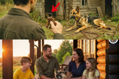 Der rostigste Schlüssel zur Gerechtigkeit: Wie ein unschuldig verurteilter Ex-Polizist ein Haus kaufte und durch einen sterbenden Schäferhund seine Ehre und sein Leben zurückgewann