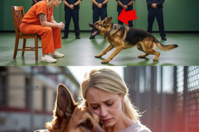 Der letzte Wunsch einer Todeskandidatin: Wie ein Schäferhund durch ein einziges Knurren den wahren Mörder im Gefängnishof enttarnte