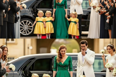 Er lud seine arme Ex-Frau zur Hochzeit ein – doch sie erschien mit Drillingen im Luxuswagen._d