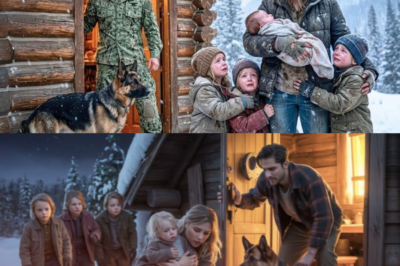 Witwe bettelte im Blizzard für ihre Kinder – dann tat der Soldat mit seinem Hund DAS_d