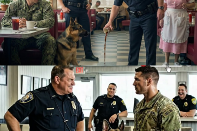 Korrupter Cop schikaniert Fremden mit Hund im Diner – und bereut es sofort, als der Sheriff die Wahrheit enthüllt