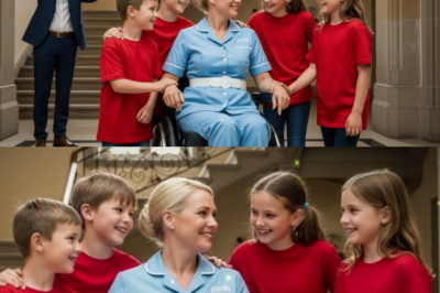 Keine Nanny Hielt Es Einen Tag Mit Den 4 Kindern Des Millionärs Aus, Bis Eine Frau Im Rollstuhl…_d