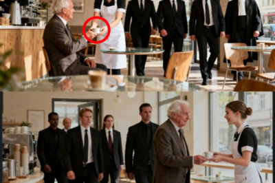 Eine Kellnerin half jeden Morgen einem mürrischen alten Mann – bis seine Anwälte mit 4 Leibwächtern das Diner stürmten