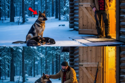 Sterbende K9-Mutter kriecht zur Hütte eines Veterans – ihr letztes Opfer bricht jedem das Herz