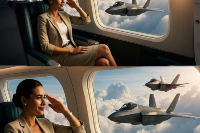 Sie saß nur auf Platz 12F – bis ihr Rufzeichen die F-22-Piloten zum Salutieren brachte dddd