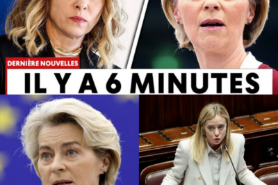 SÉISME À BRUXELLES : Giorgia Meloni brise les codes, exige le départ de Von der Leyen et déclare la guerre totale à l’immigration illégale !