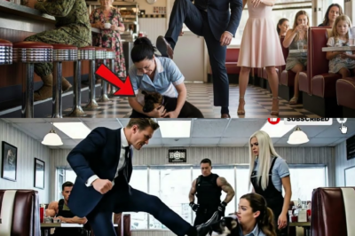 Reiches Paar tritt Kellnerin, die ihren kranken Schäferwelpen schützt – ein Navy SEAL sieht zu 