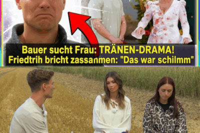 “Das war schlimm”: Tränen-Kollaps bei Bauer Friedrich Diekmann – Selinas schmerzhafter Abgang schockiert die Fans