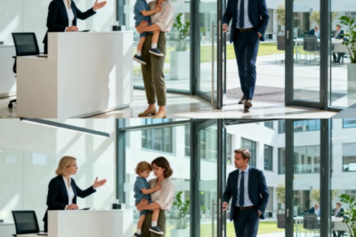 Mutter abgelehnt, Kind dabei – plötzlich betritt der Millionärs-CEO den Raum 