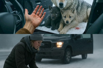 Frau öffnet Tür für frierende Wolfsfamilie – was dann geschieht, wird Sie verblüffen.