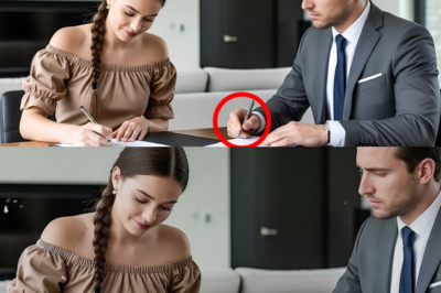 Sie unterschrieb die Scheidungspapiere mit einem Lächeln – und fuhr im Auto des Milliardärs davon 