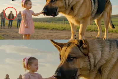 Familie adoptiert seltsamen Schäferhund – Tierärztin sieht ihn und ruft sofort die Polizei! 