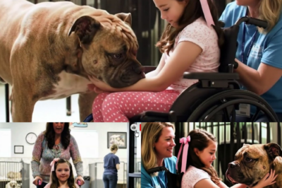 Gelähmtes kleines Mädchen trifft den aggressivsten Hund – Was dann geschah, rührte alle zu Tränen! 