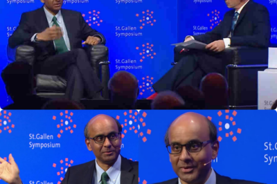 Singapur 50 Jahre nach der Unabhängigkeit: Lee Hsien Loong über das Überleben eines kleinen Giganten beim 45. St. Gallen Symposium