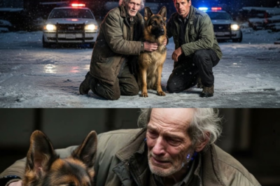 Ein pensionierter Navy SEAL wollte einfach weggehen – bis sein Deutscher Schäferhund beschloss, einen Obdachlosen zu beschützen!