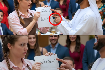 „Löse das, ich zahle 100 Millionen Dollar“, höhnte der arabische Milliardär – die Kellnerin tat es dđ·