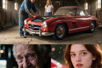 Er öffnete die alte Scheune – und die junge Mieterin erstarrte beim Anblick des Mercedes  ddđ·