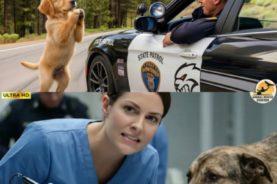 Ein kleiner Held auf vier Pfoten: Wie ein Welpe einen Polizisten stoppte und ein Leben rettete