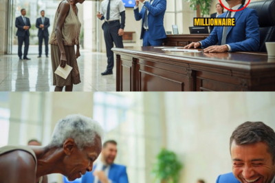 „Ich möchte nur meinen Kontostand sehen“, sagte die 90-jährige schwarze Frau. Der Millionär lachte … bis er den Bildschirm sah.