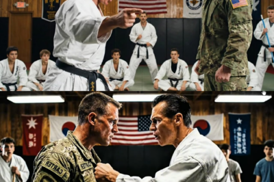 Schwarzgurt provoziert Mann nach Verteidigung eines Hausmeisters – ahnungslos, er ist Navy SEAL