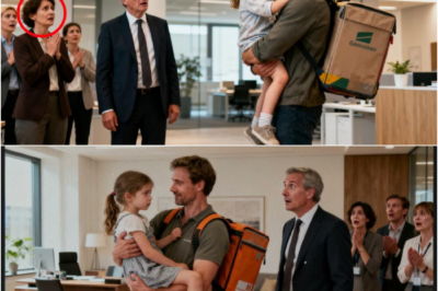 Niemand half der kranken CEO-Tochter – bis ein Liefer-Vater sie trug und alles änderte 