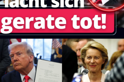 Gefährliches Säbelrasseln: Von der Leyen droht Trump mit Sanktionen – Ein politisches Himmelfahrtskommando?