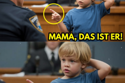 3 Jähriger zeigt im Gericht auf Polizisten und sagt 2 Worte – Was dann passiert, ist unfassbar dddddd